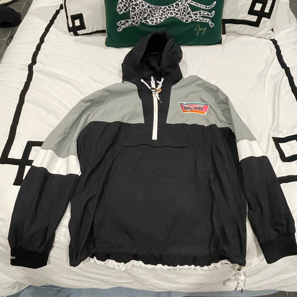 XL Mitchell & Ness San Antonio Spurs jacket
